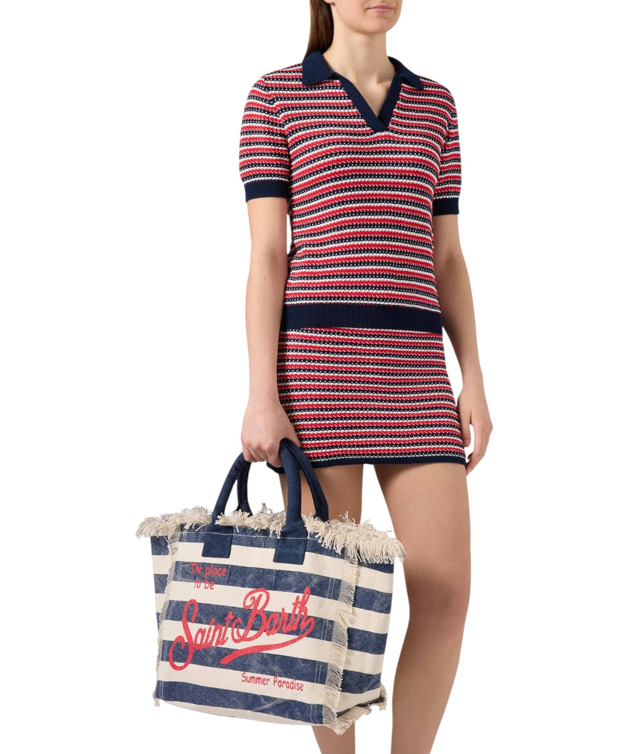 Sac MC2 Saint Barth Vanity Stripes