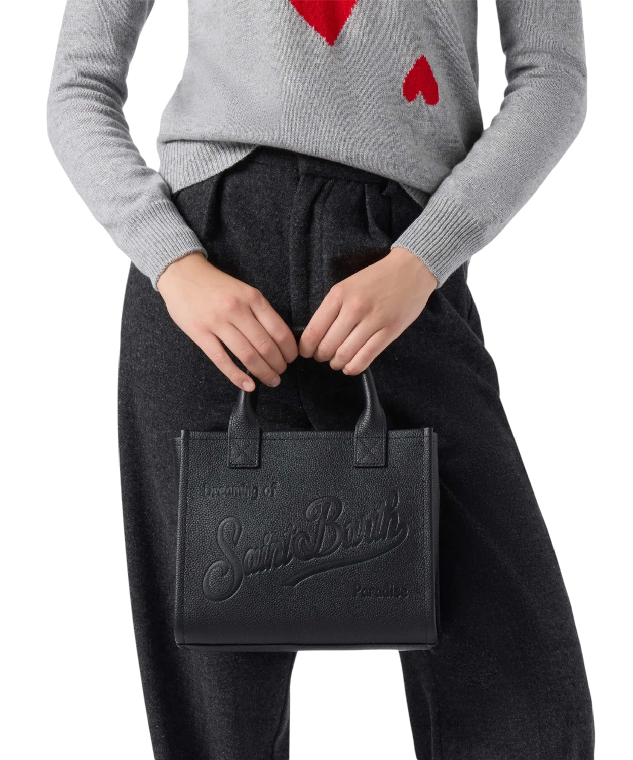 Vanity Midi Bag in Pelle Martellata-Borse a spalla-Mc2 Saint Barth-Vittorio Citro Boutique