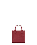 Vanity Bag Mini in pelle martellata bordeaux con tracolla removibile-Mc2 Saint Barth-Borse a mano-Vittorio Citro Boutique