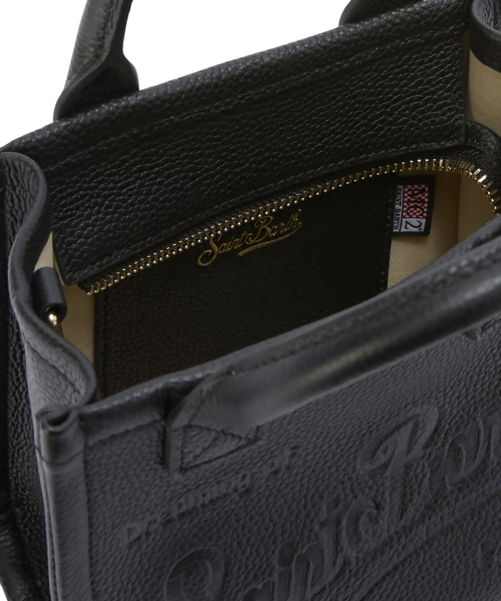 Borsa Vanity Mini in Pelle Martellata