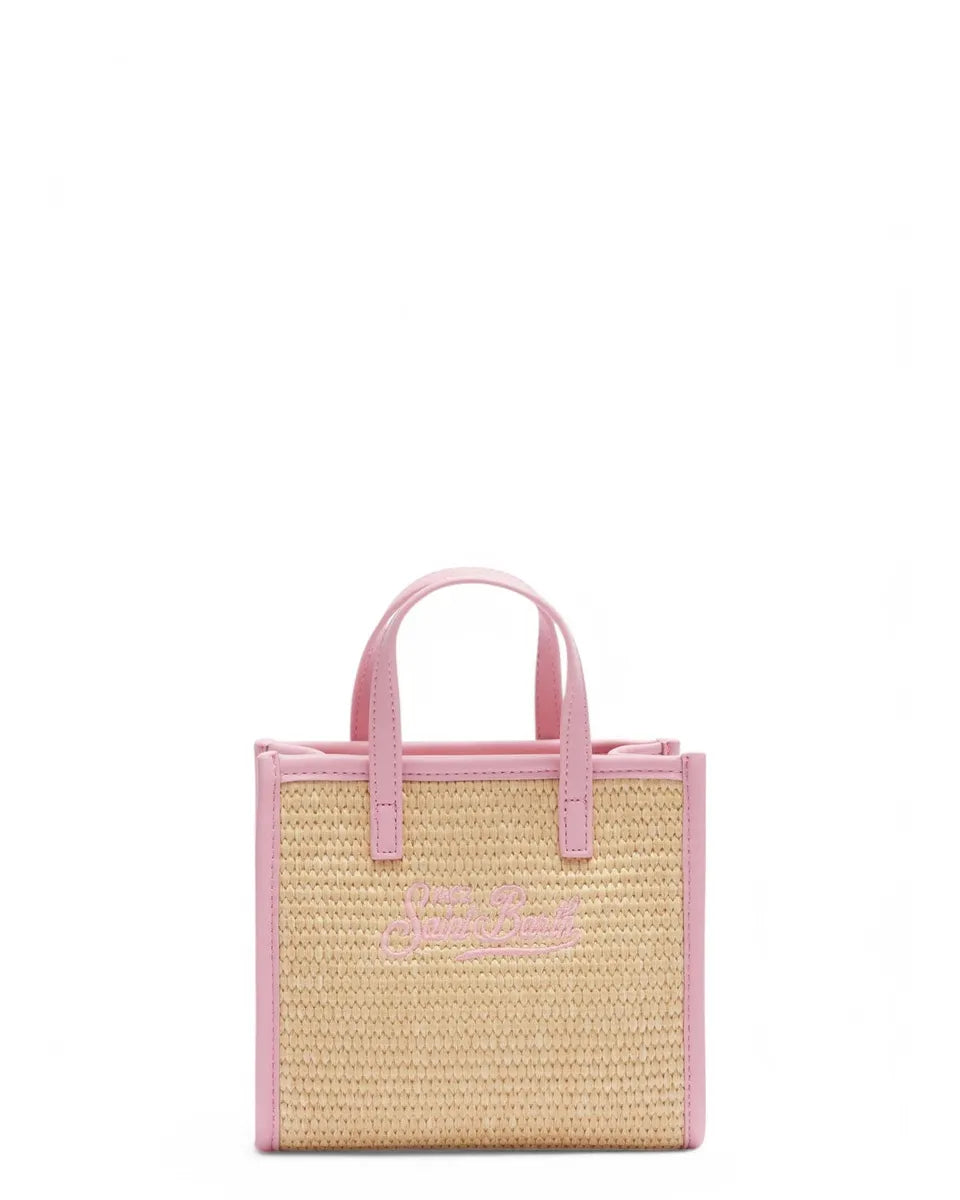 Borsa a mano Mini Vivian in paglia-Borse a mano-Mc2 Saint Barth-Vittorio Citro Boutique