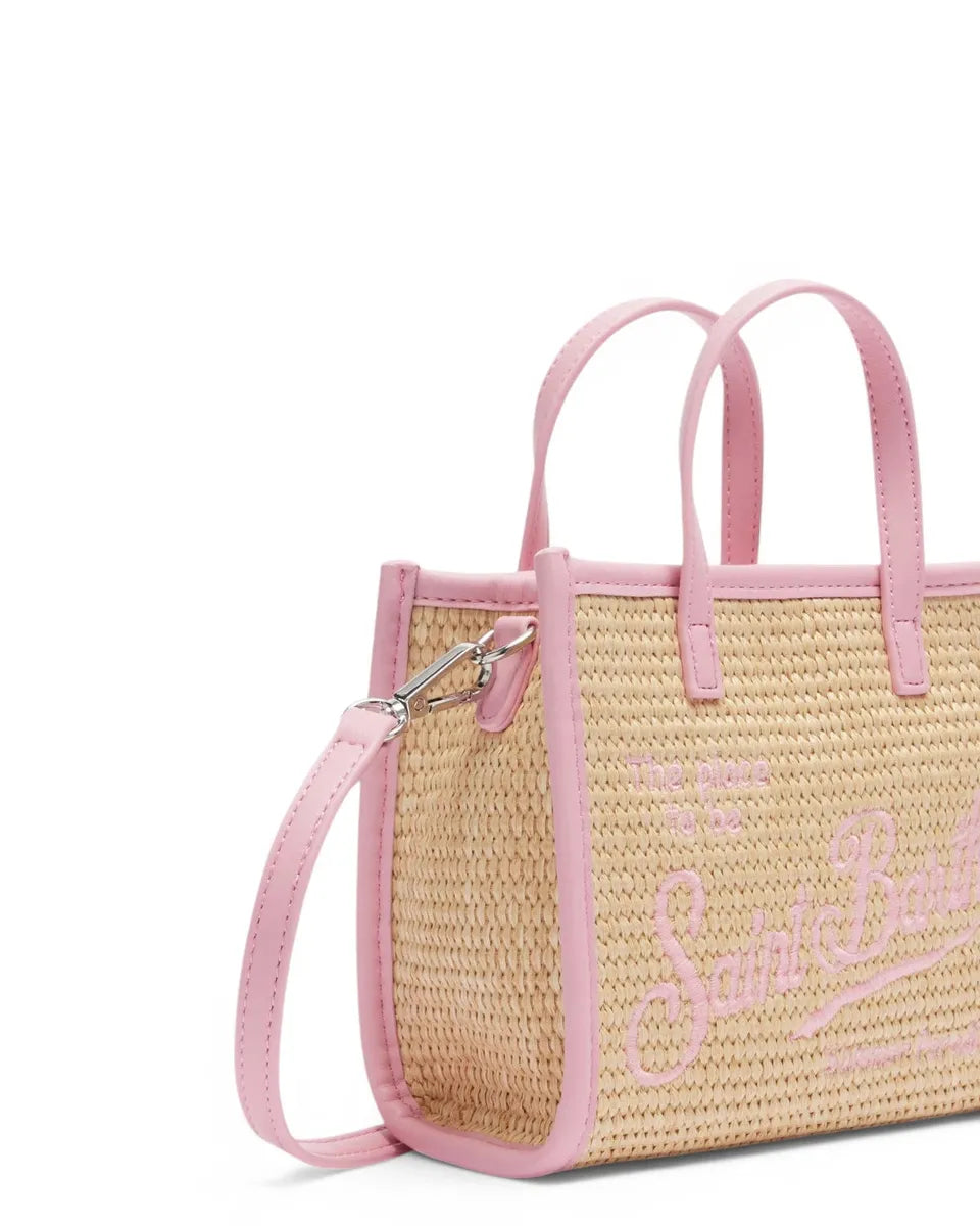 Borsa a mano Mini Vivian in paglia-Borse a mano-Mc2 Saint Barth-Vittorio Citro Boutique