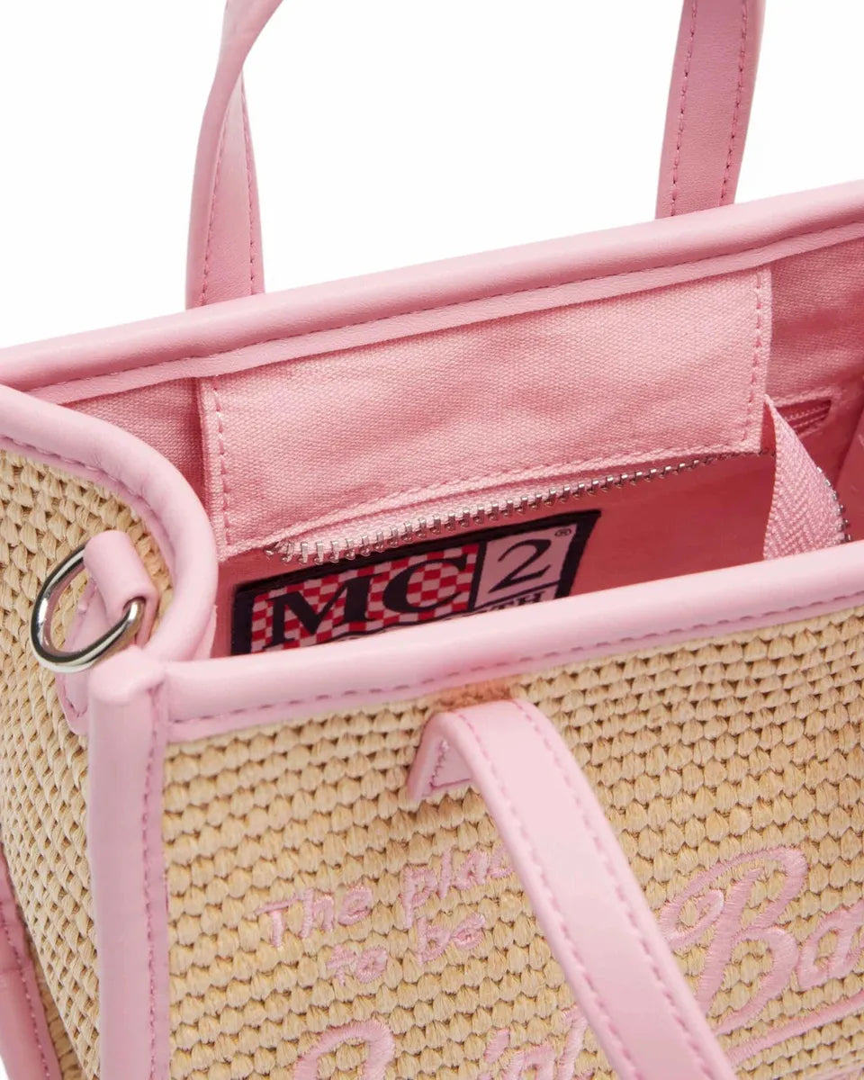 Borsa a mano Mini Vivian in paglia-Borse a mano-Mc2 Saint Barth-Vittorio Citro Boutique