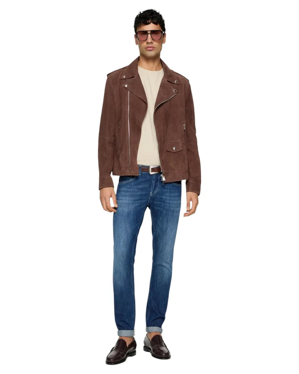 Jeans George Skinny in Denim Stretch-Dondup-Jeans-Vittorio Citro Boutique