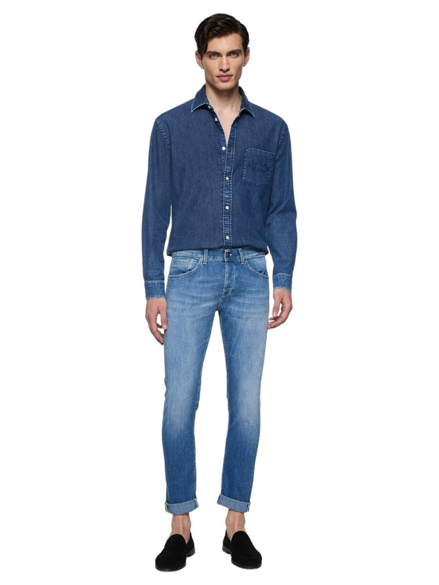 Jeans George skinny in denim stretch-Dondup-Jeans-Vittorio Citro Boutique