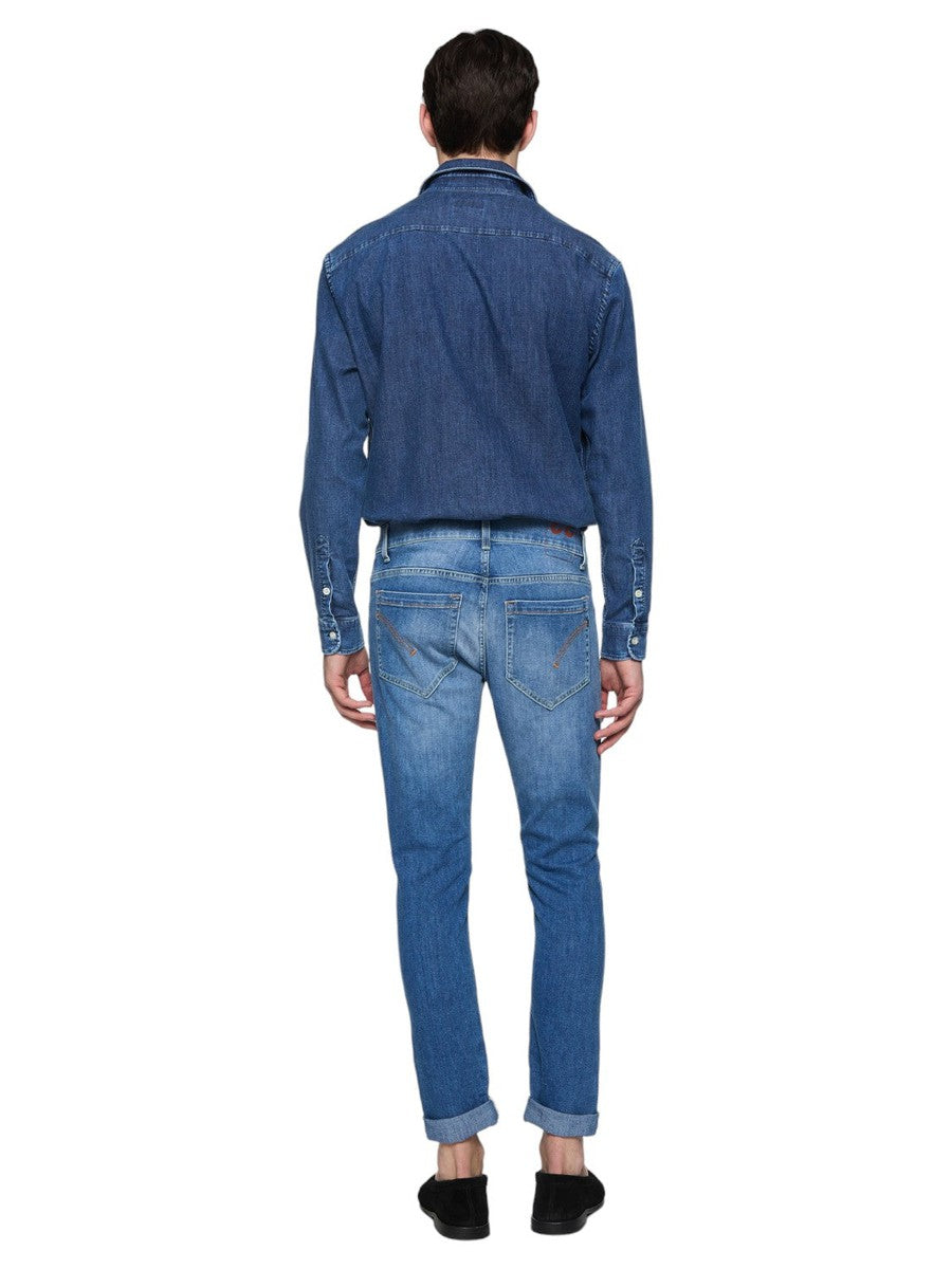 Jeans George skinny in denim stretch-Dondup-Jeans-Vittorio Citro Boutique