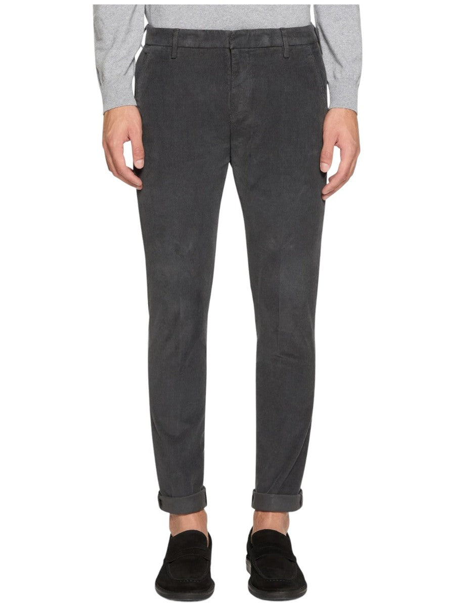 Pantaloni Gaubert slim in velluto-Dondup-Pantaloni-Vittorio Citro Boutique
