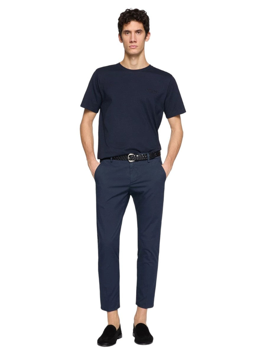 Pantaloni chino cropped Alfredo-Pantaloni-Dondup-Vittorio Citro Boutique