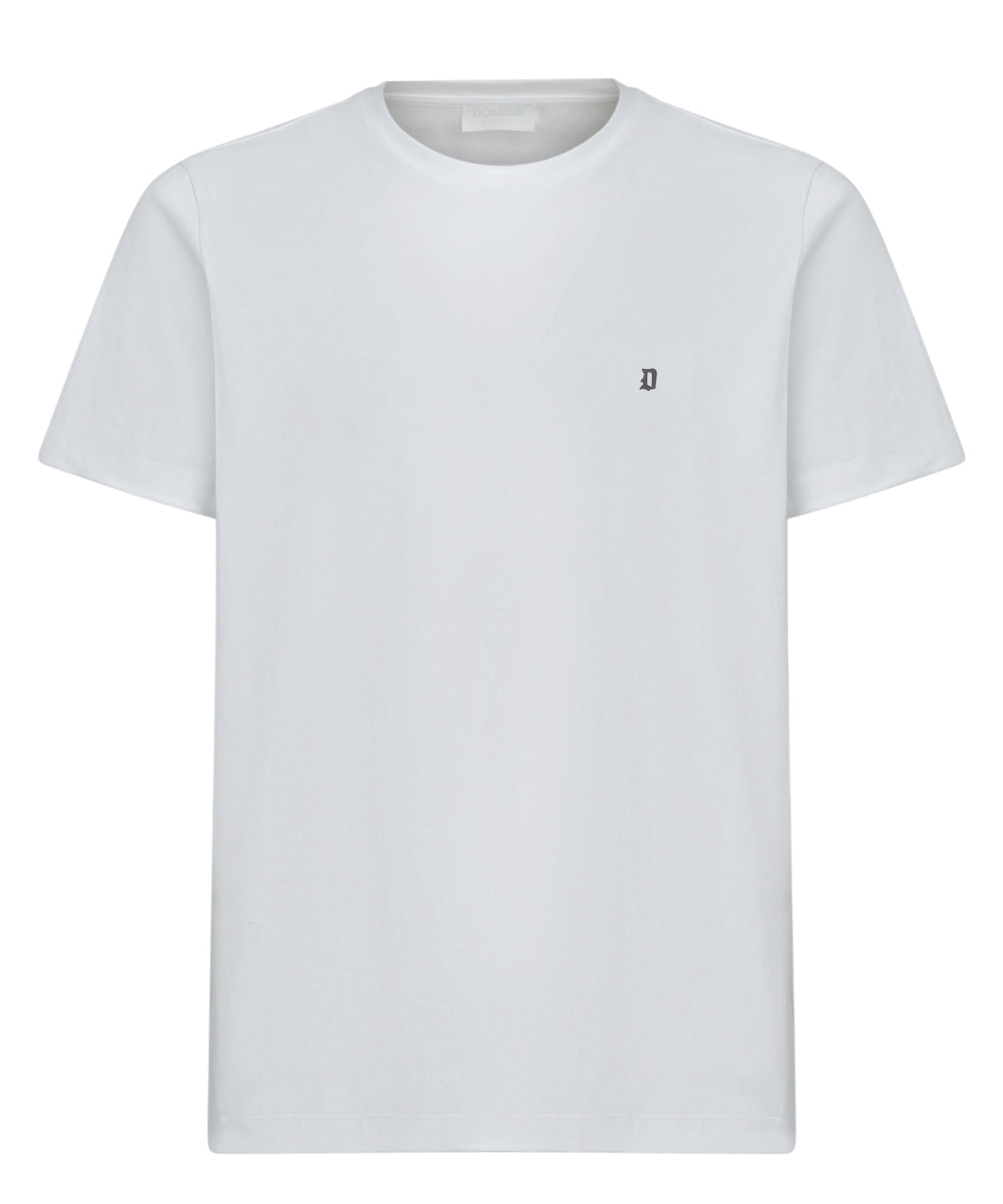 Dondup T-Shirt Uomo Bianca con Logo