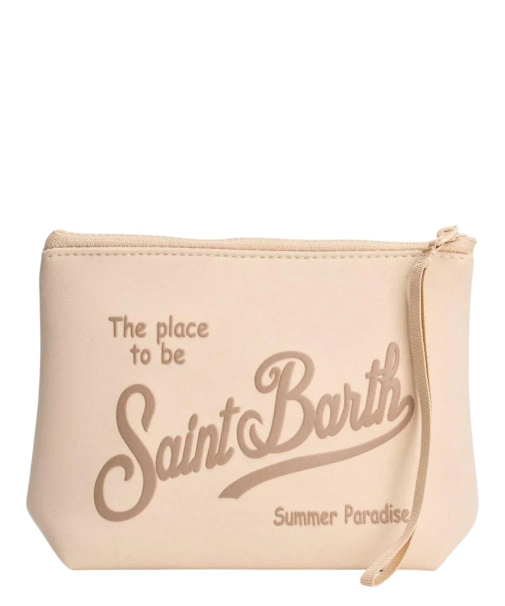 Pochette Aline MC2 Saint Barth en néoprène avec logo