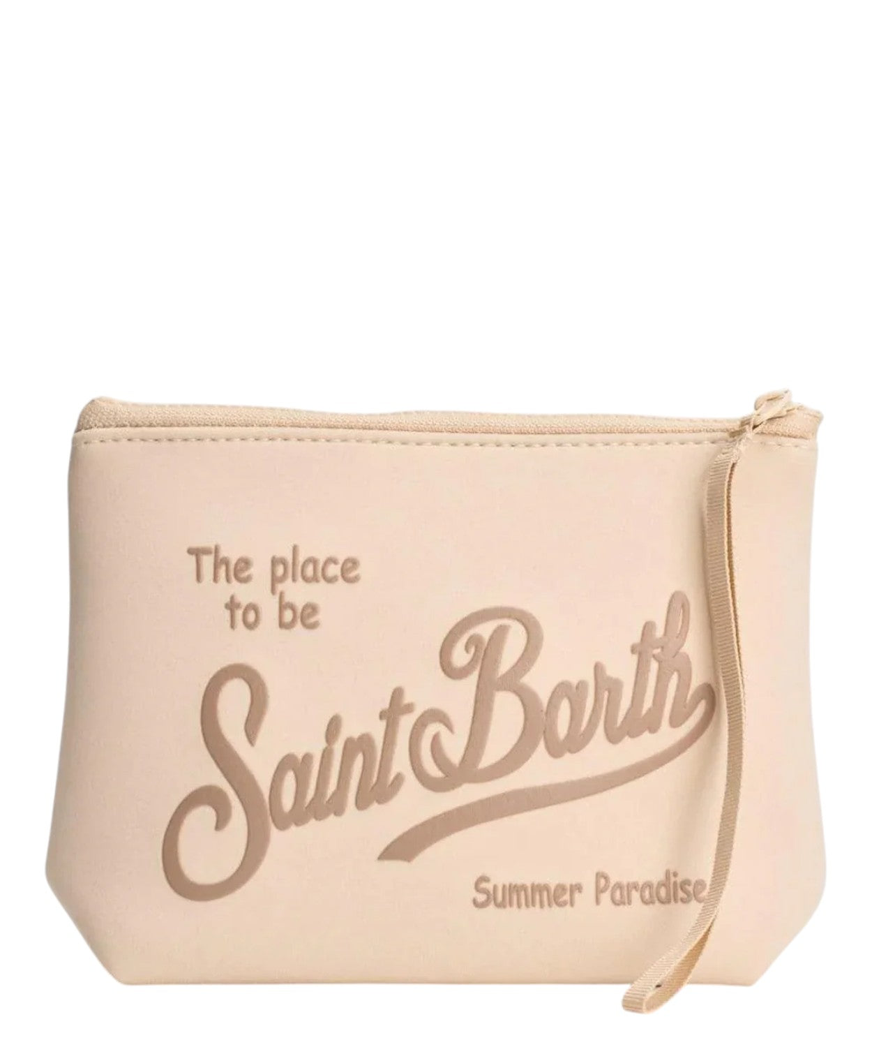 Pochette Aline MC2 Saint Barth en néoprène avec logo