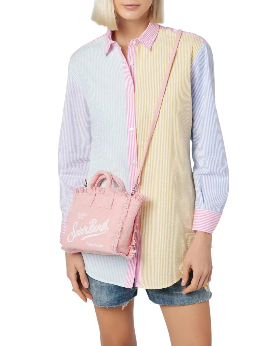 Mini Borsa Vanity in Tela di Cotone-Mc2 Saint Barth-Borse a spalla-Vittorio Citro Boutique