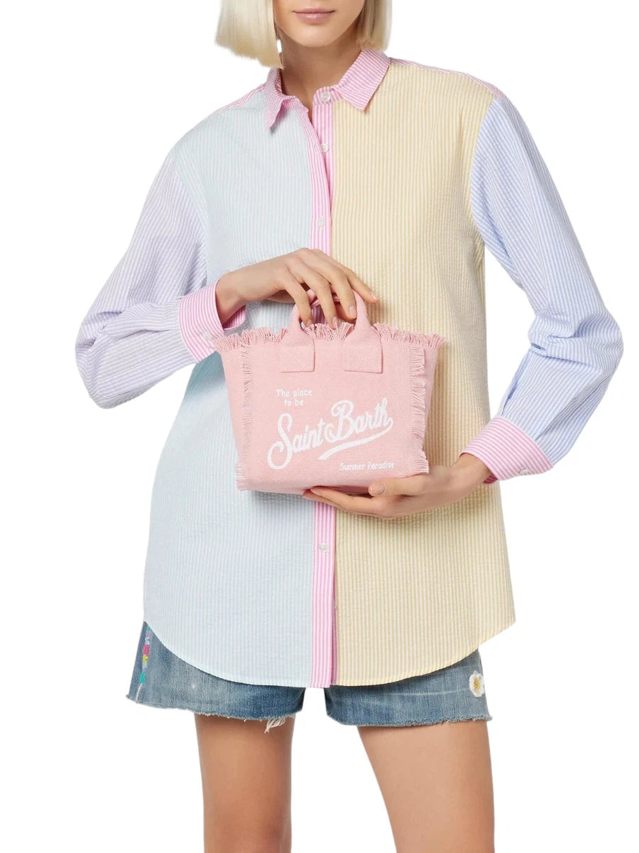 Mini Borsa Vanity in Tela di Cotone-Mc2 Saint Barth-Borse a spalla-Vittorio Citro Boutique