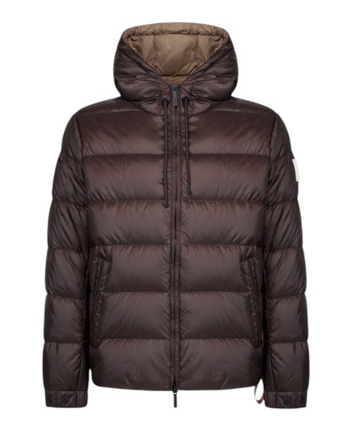 Doudoune Homme After Label Verbier en nylon brillant