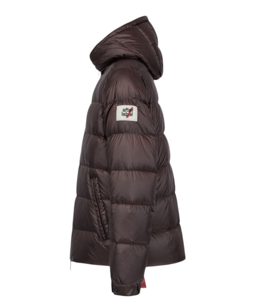 Doudoune Homme After Label Verbier en nylon brillant