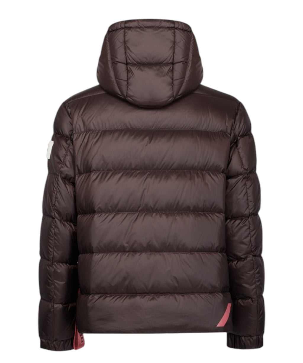 Doudoune Homme After Label Verbier en nylon brillant