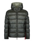 Doudoune Homme After Label Verbier en nylon brillant