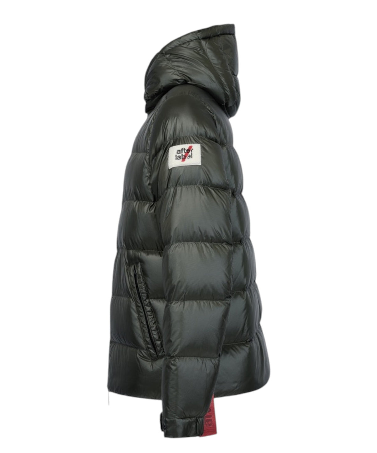 Doudoune Homme After Label Verbier en nylon brillant