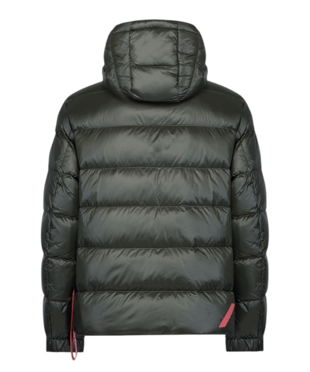 Doudoune Homme After Label Verbier en nylon brillant