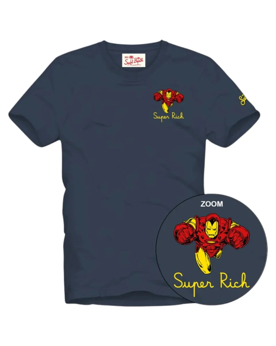 T-shirt Ironman Super Rich-Mc2 Saint Barth-T-shirt-Vittorio Citro Boutique
