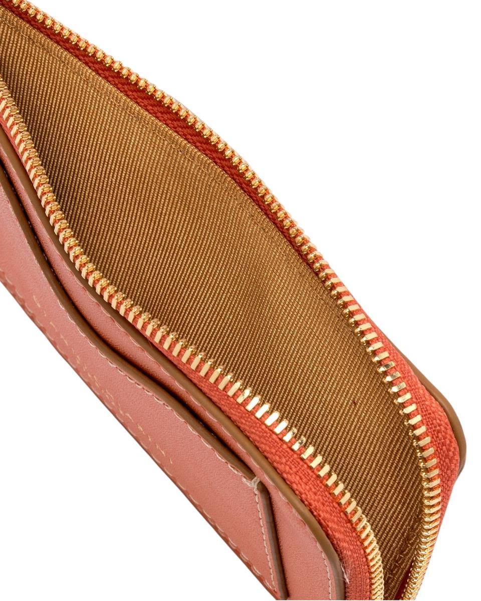 Portafoglio compatto in pelle liscia Gianni Chiarini con zip-Gianni Chiarini-Portafogli-Vittorio Citro Boutique