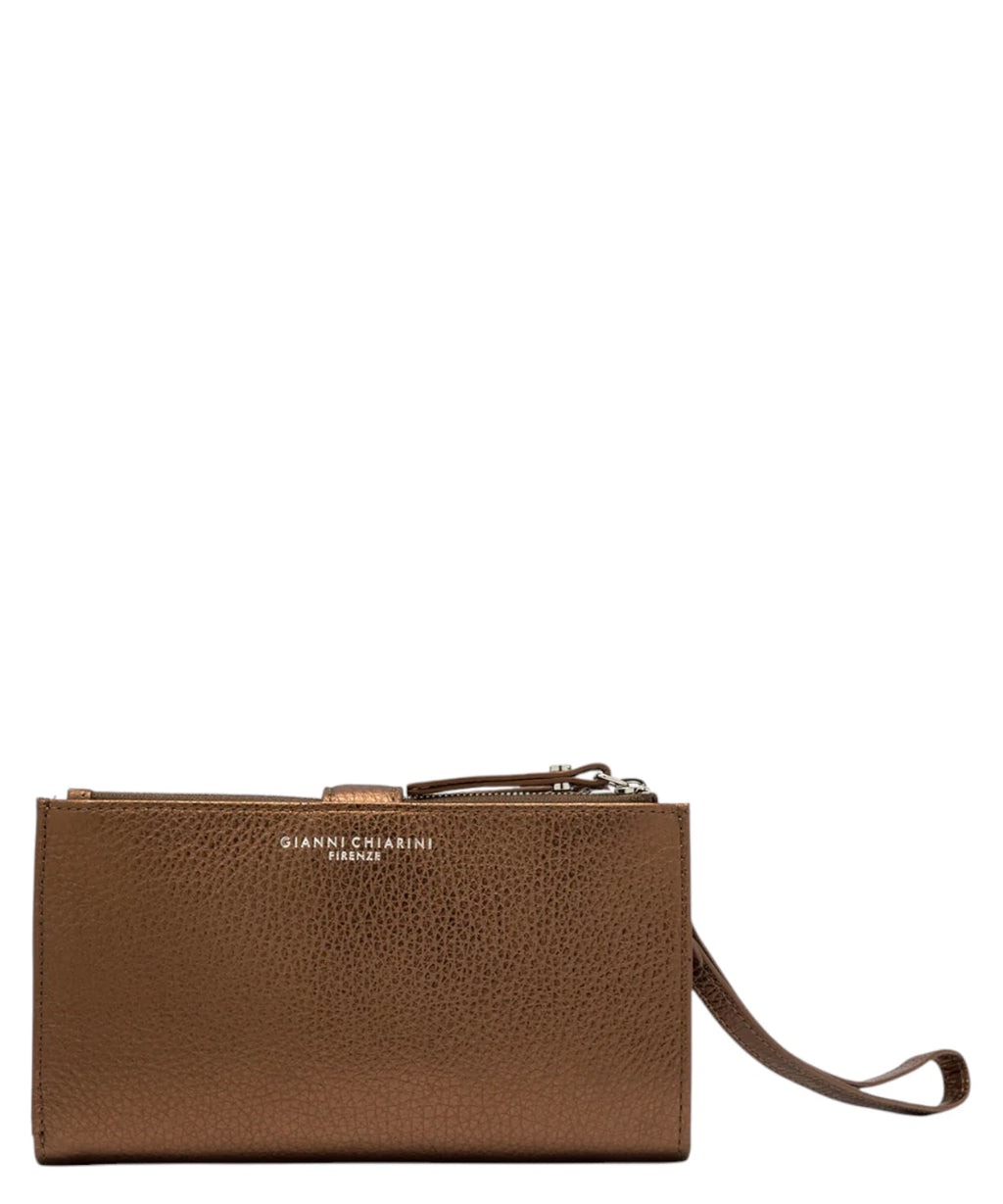 Portefeuille en cuir martelé Gianni Chiarini