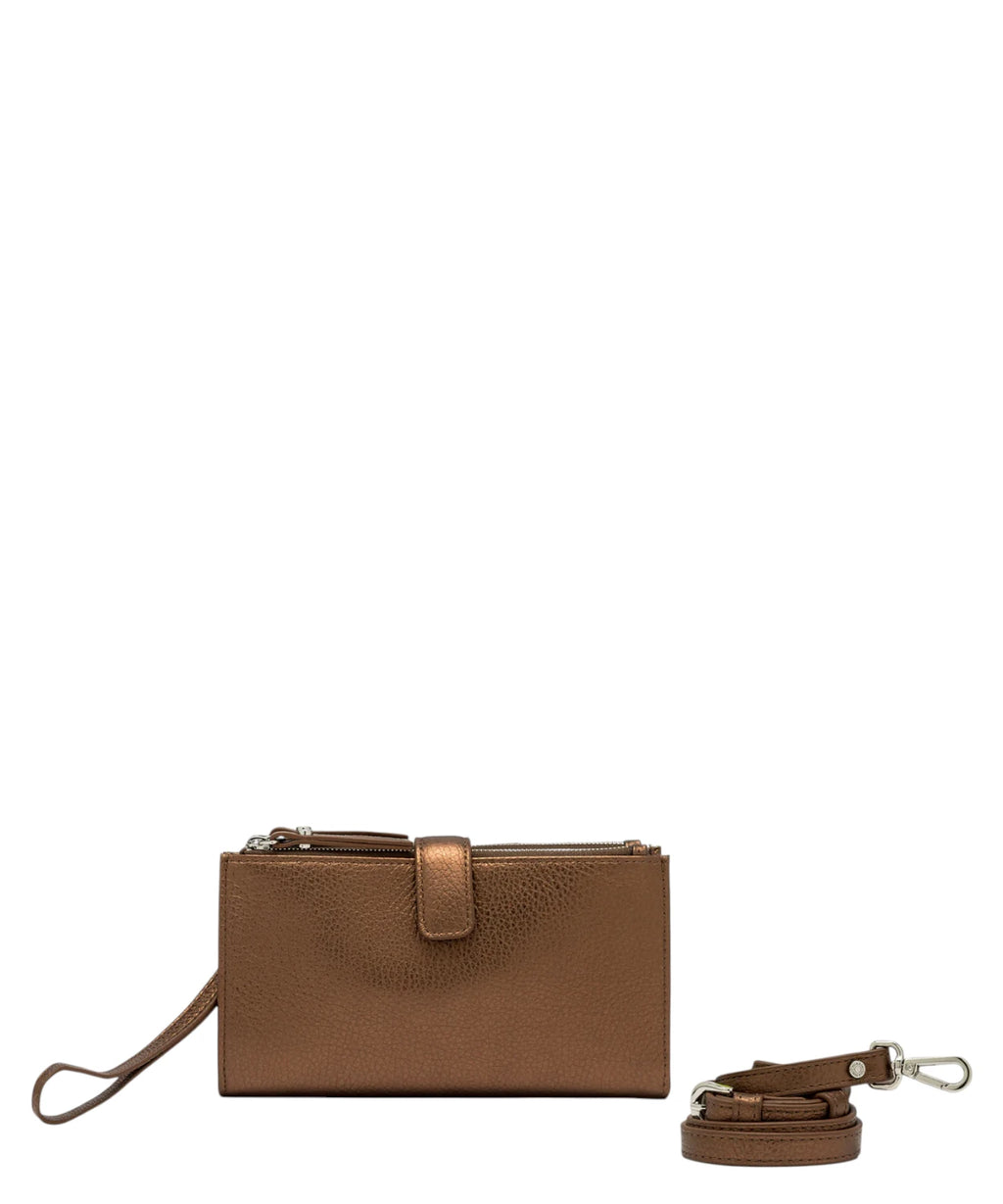 Portefeuille en cuir martelé Gianni Chiarini