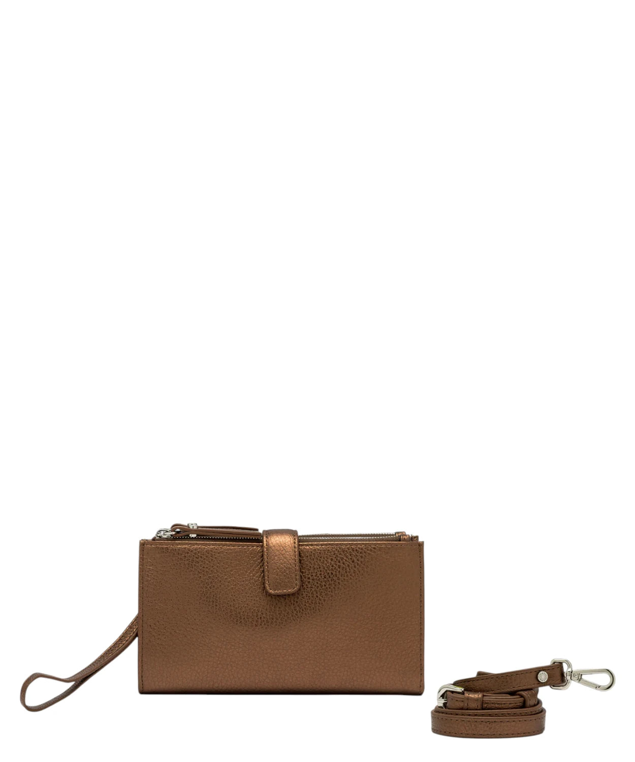 Portefeuille en cuir martelé Gianni Chiarini