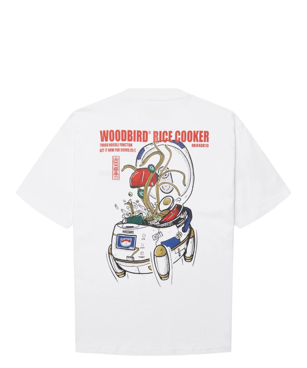T-shirts WBBaine en coton épais avec motif
