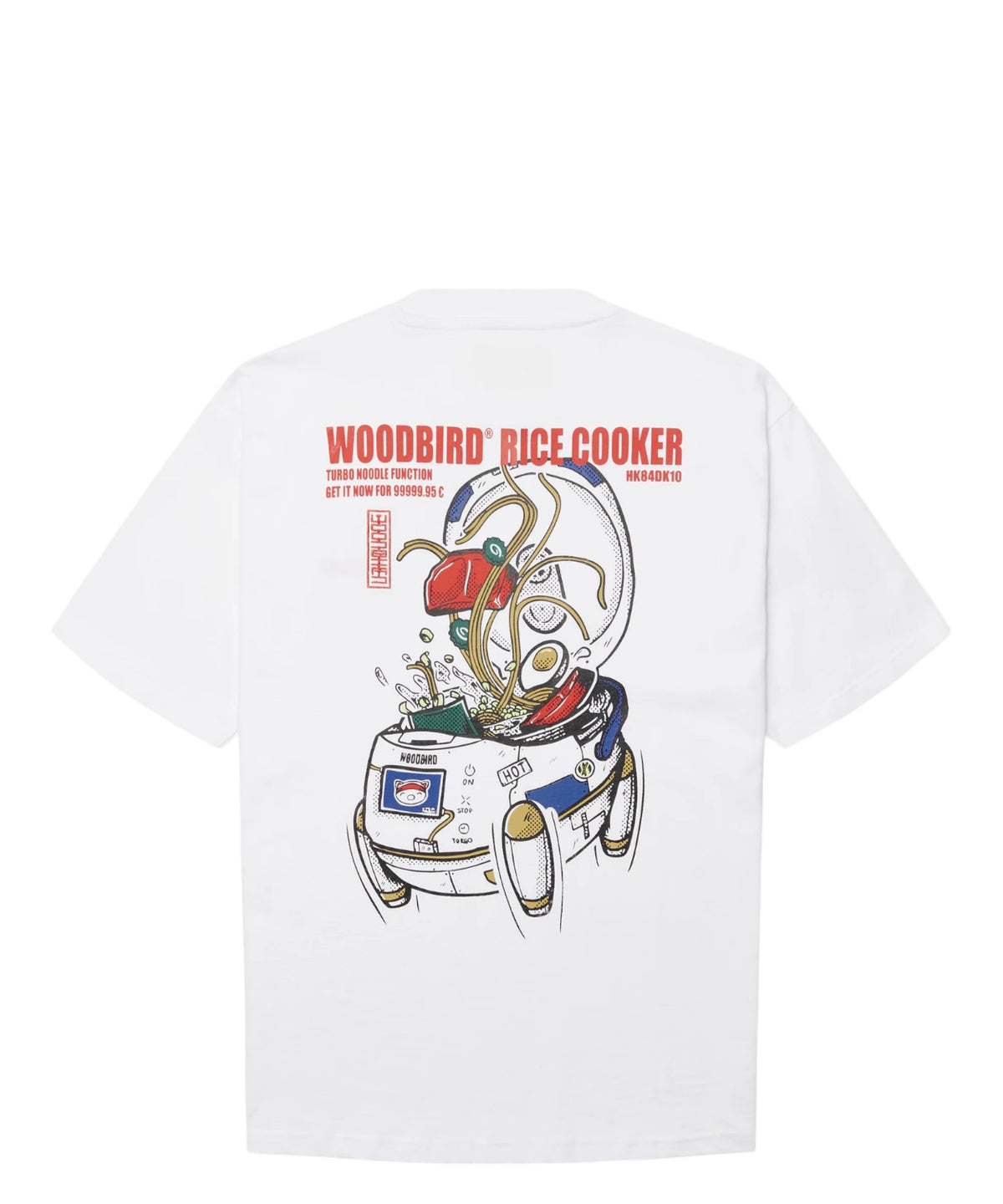 T-shirts WBBaine en coton épais avec motif