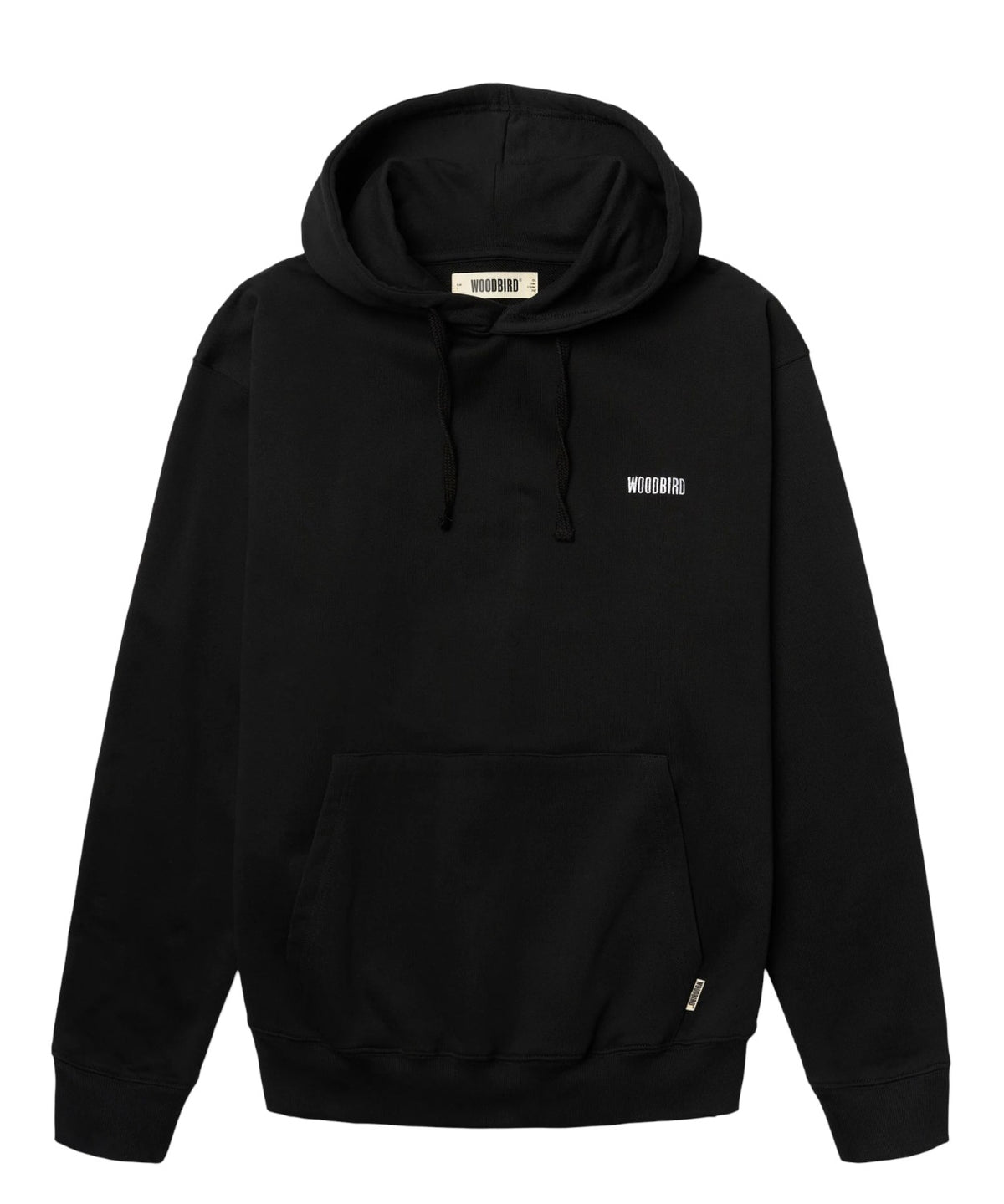 Sweat à capuche en coton avec graphisme et broderie