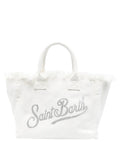 MC2 Saint Barth Vanity en toile avec logo strass