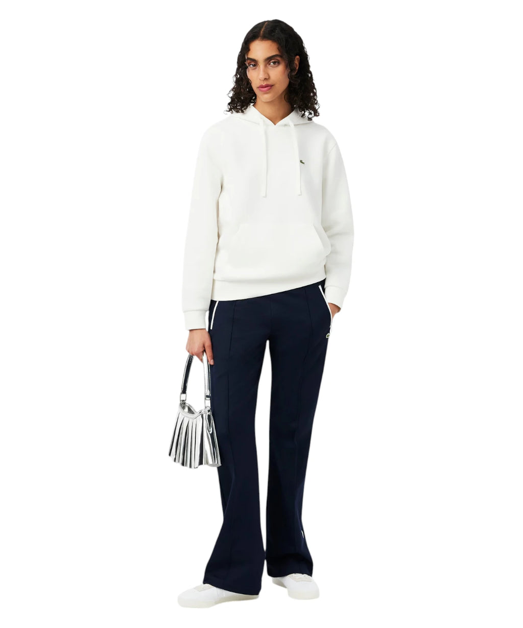 Pantalon Femme Lacoste Évasé avec Plis