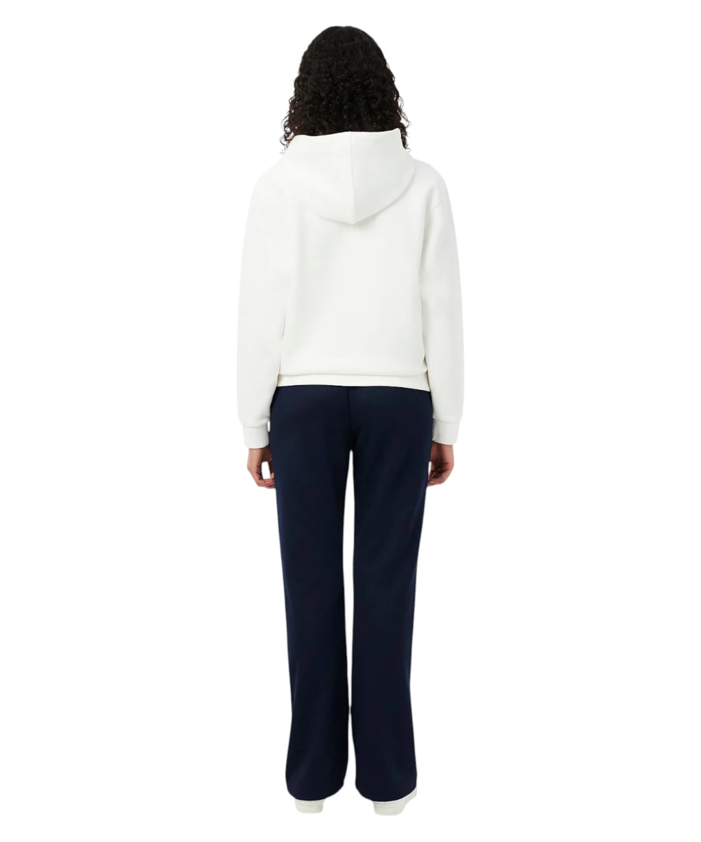 Pantalon Femme Lacoste Évasé avec Plis