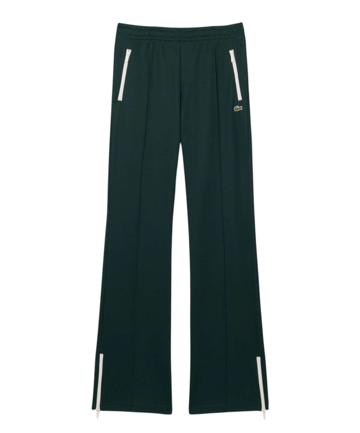 Pantalon Femme Lacoste Évasé avec Plis