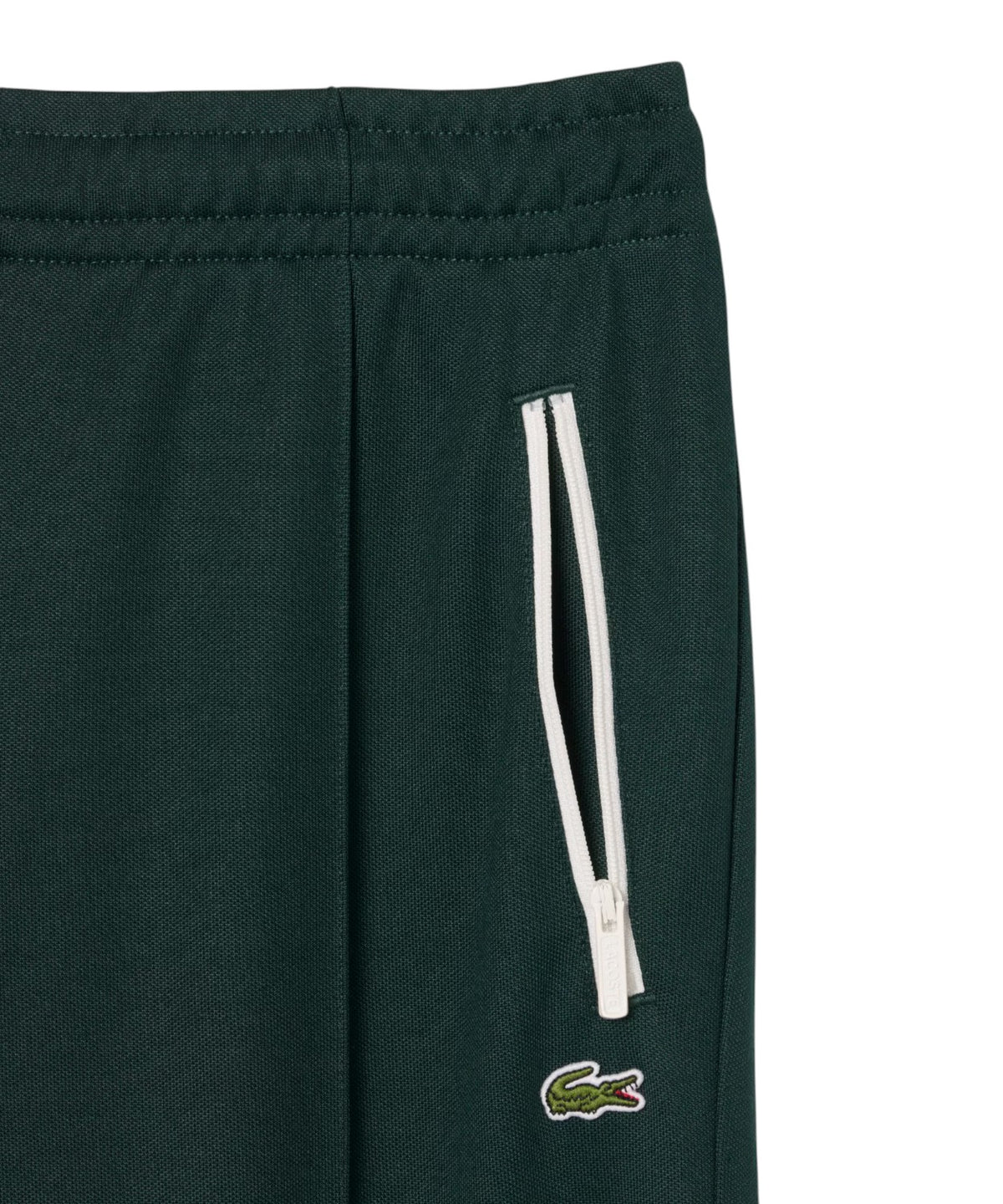 Pantalon Femme Lacoste Évasé avec Plis