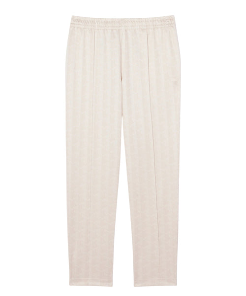 Pantaloni Tuta Lacoste in Jacquard con Monogramma Tono su Tono
