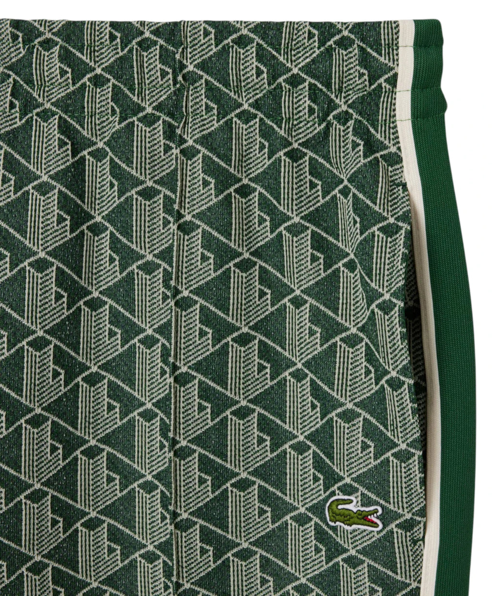 Pantalon de survêtement homme Lacoste avec monogramme jacquard coupe régulière