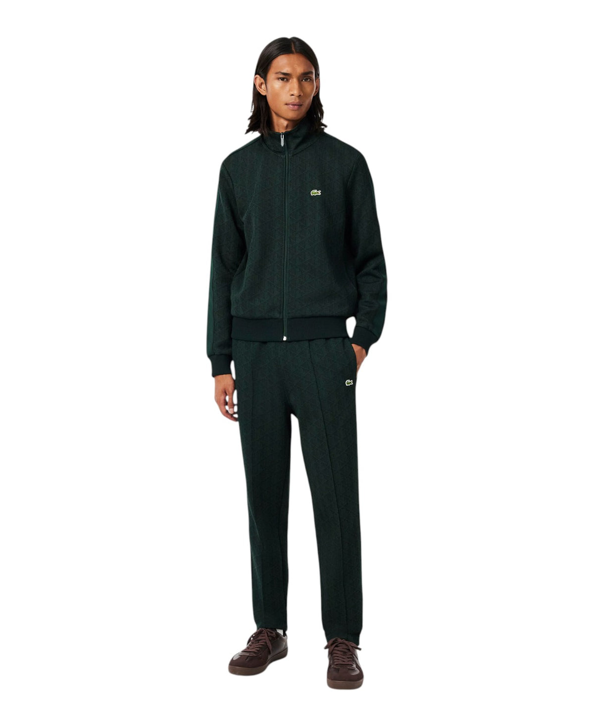 Pantalon de survêtement Lacoste Paris à monogramme jacquard