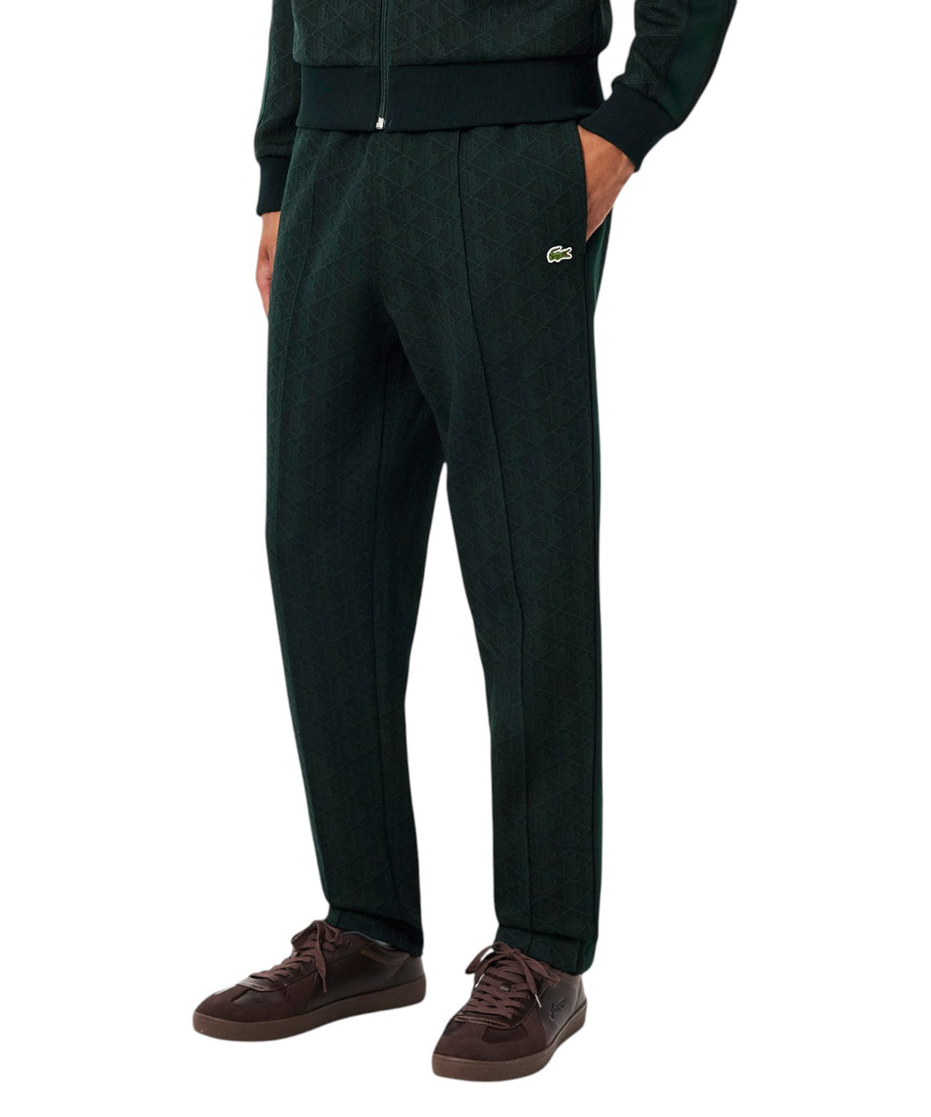 Pantalon de survêtement Lacoste Paris à monogramme jacquard