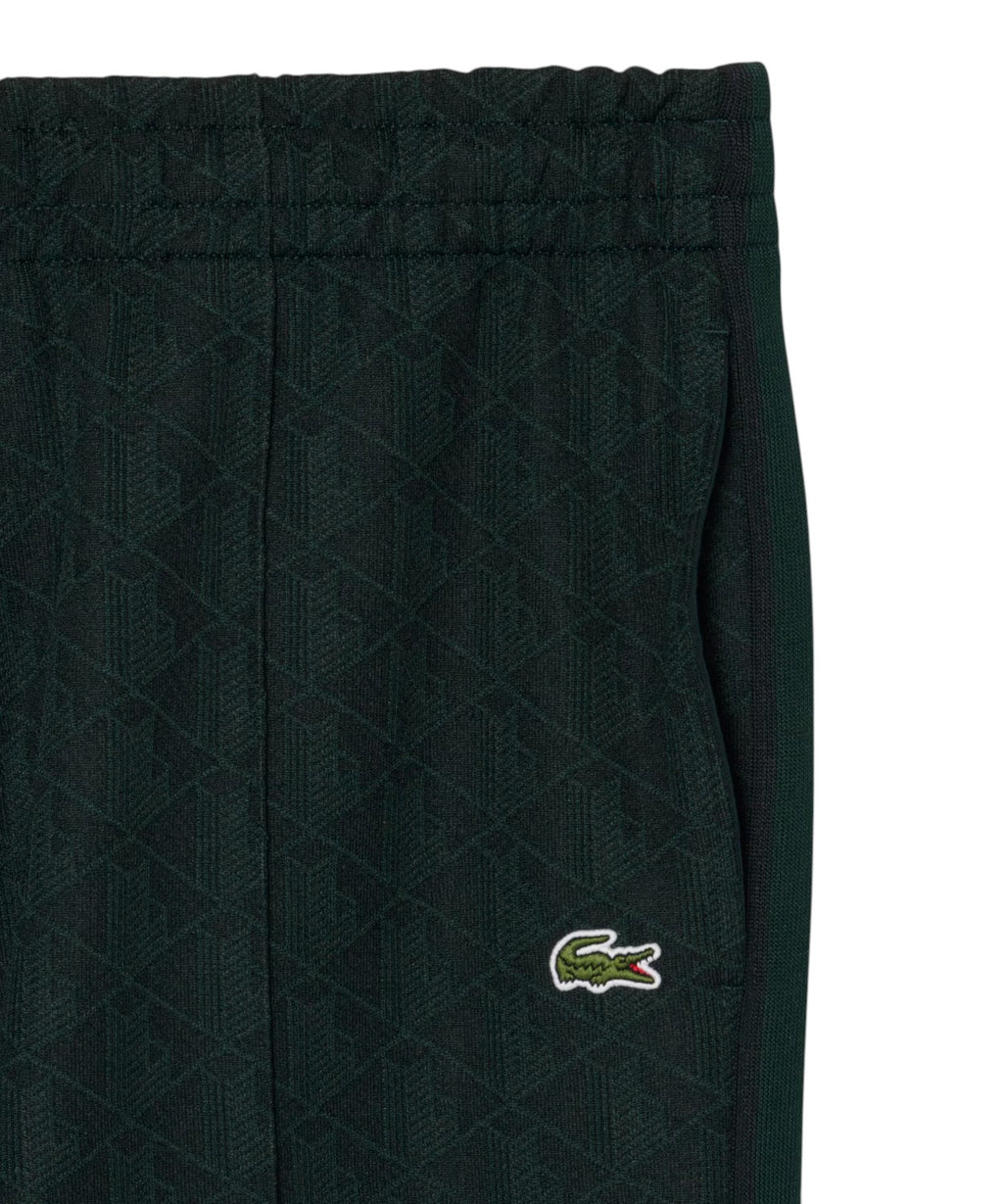 Pantalon de survêtement Lacoste Paris à monogramme jacquard