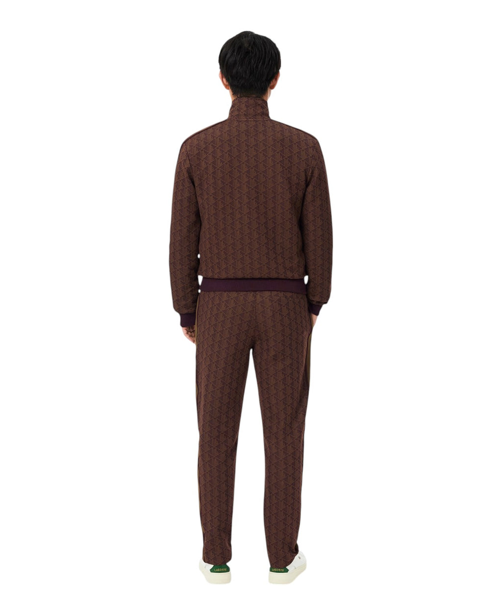 Pantalon de survêtement Lacoste Paris à monogramme jacquard
