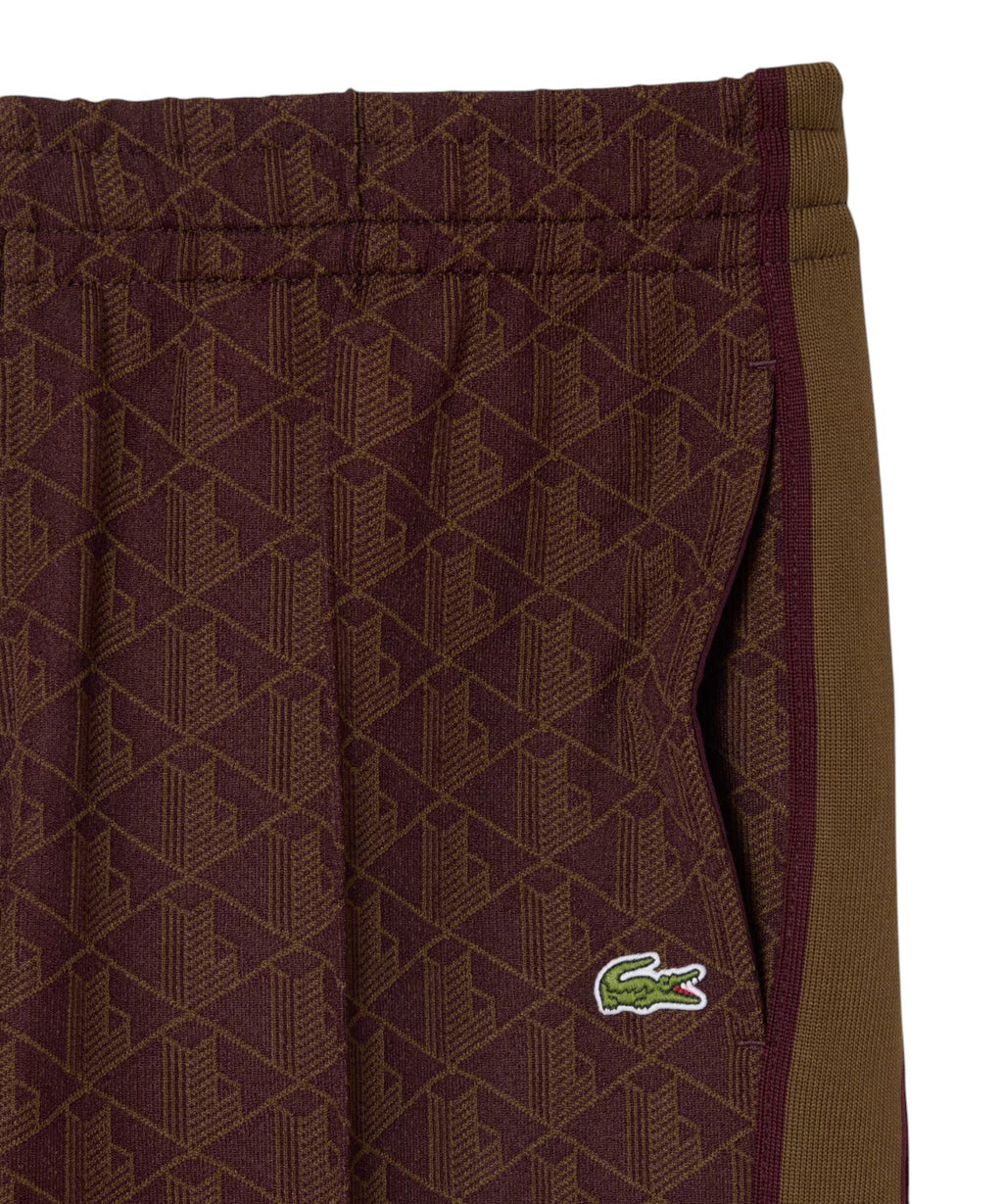 Pantalon de survêtement Lacoste Paris à monogramme jacquard