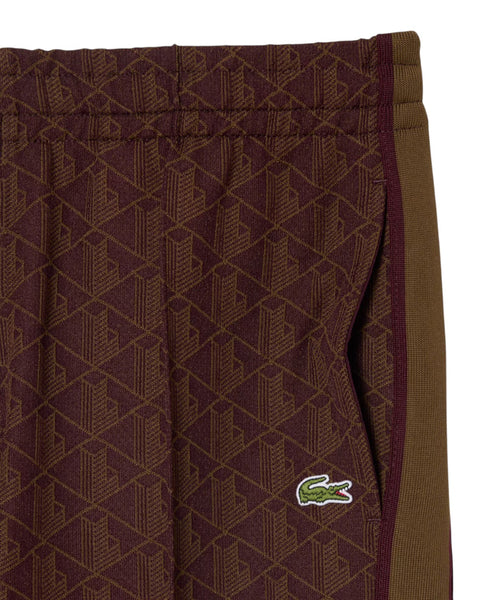 Pantalon de survêtement Lacoste Paris à monogramme jacquard