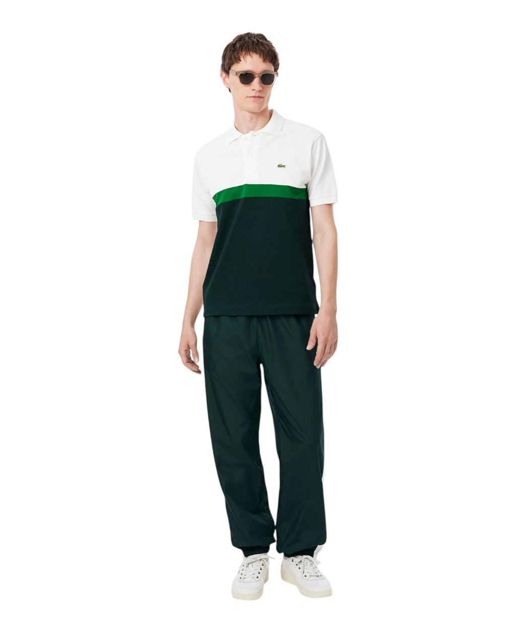 Pantalons Homme Lacoste Colorblock en taffetas déperlant