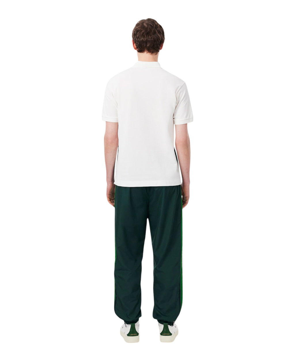 Pantalons Homme Lacoste Colorblock en taffetas déperlant