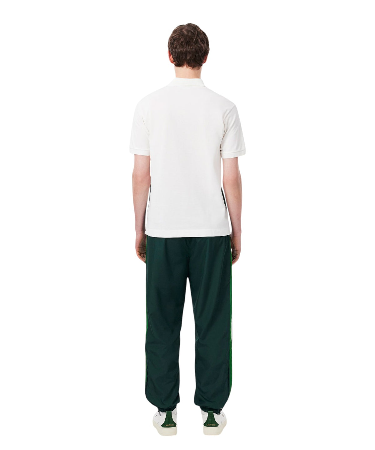 Pantalons Homme Lacoste Colorblock en taffetas déperlant