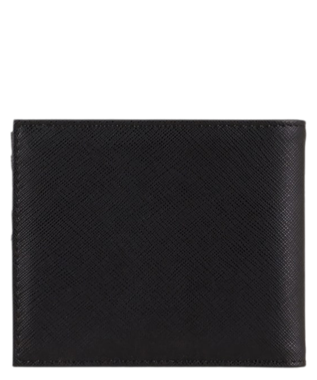 Portefeuille Bifold Emporio Armani en cuir régénéré