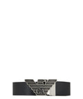 Coffret Cadeau avec Ceinture Réversible en Cuir Saffiano