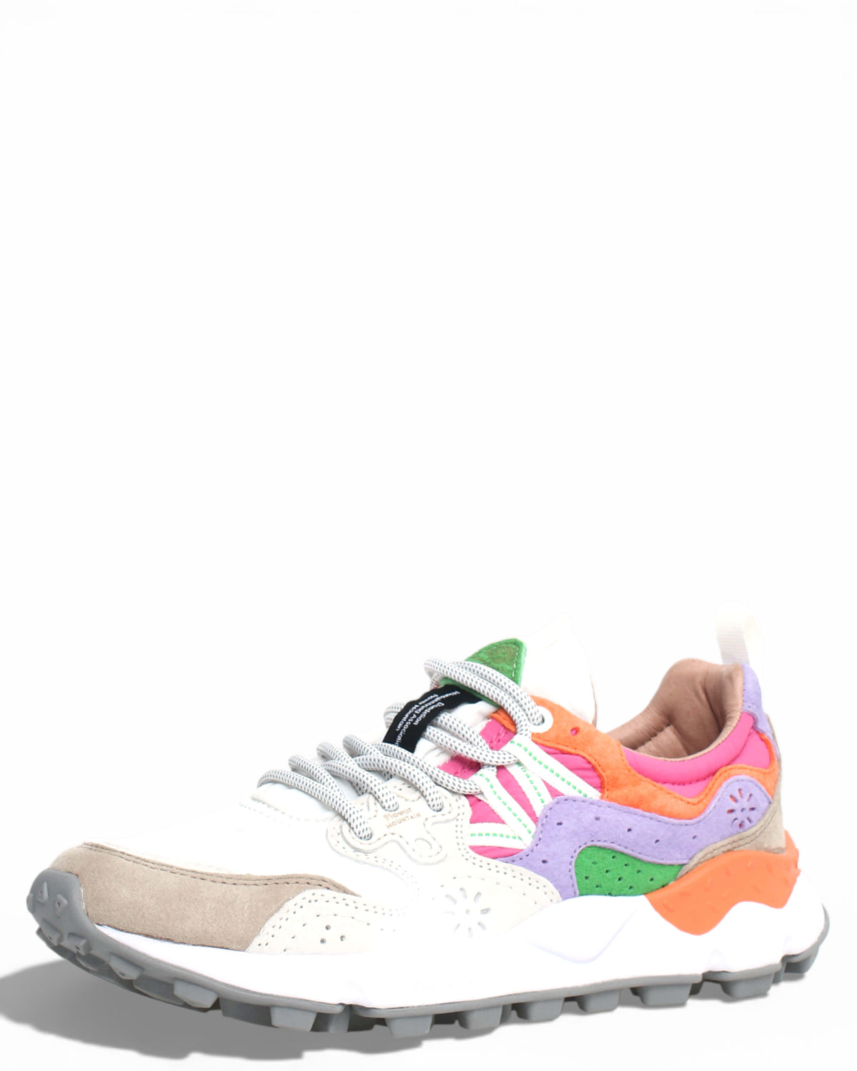 Sneakers Flower Mountain Yamano 3 in Suede e Tessuto